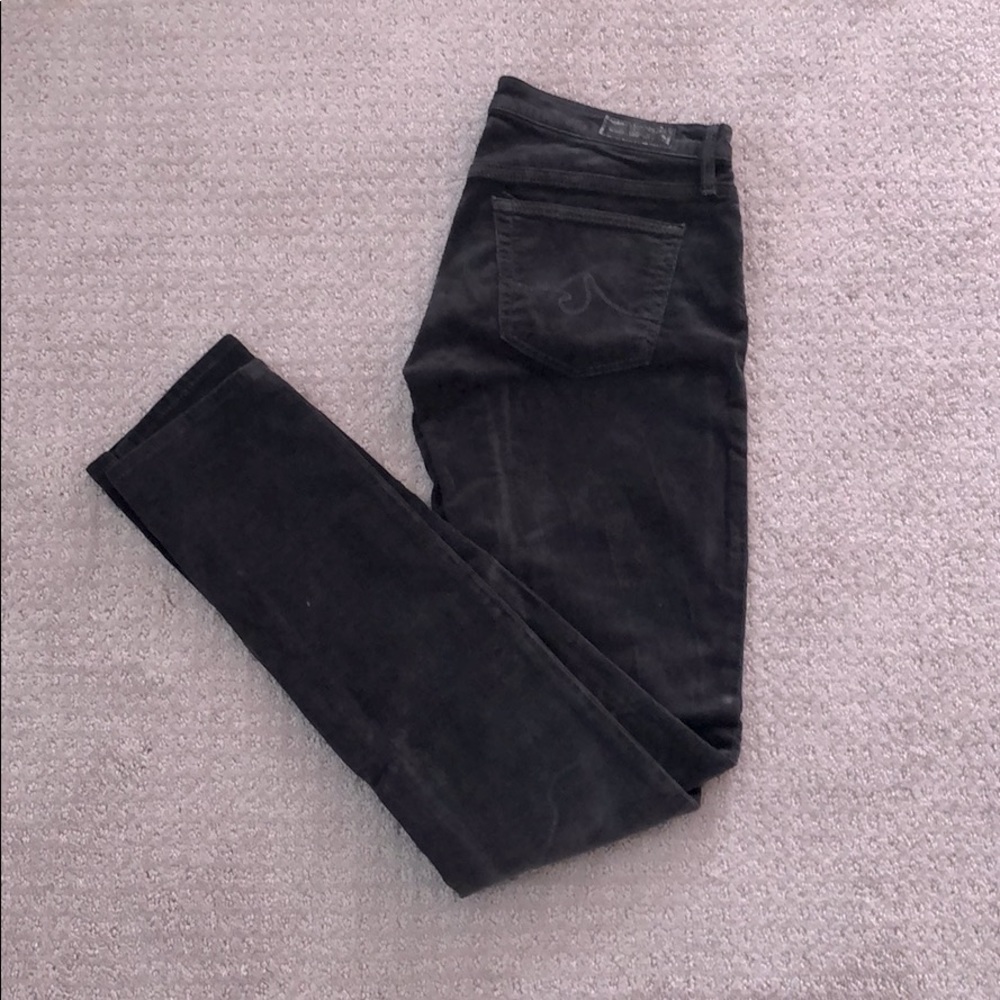 AG the Stevie slim straight corduroy Jeans